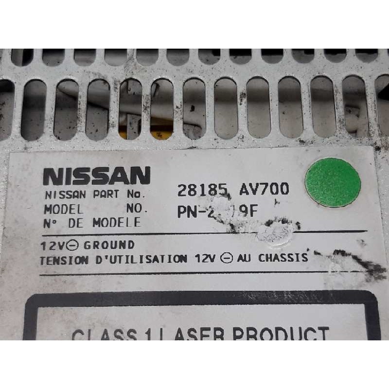 Recambio de cargador cd para nissan primera berlina (p12) acenta referencia OEM IAM 28185AV700 4