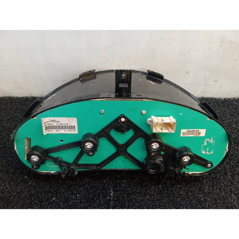 Recambio de cuadro instrumentos para peugeot partner (s2) rancho plus referencia OEM IAM 9662745380 2