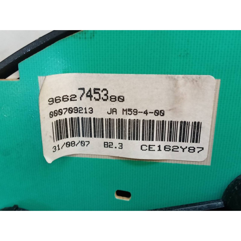 Recambio de cuadro instrumentos para peugeot partner (s2) rancho plus referencia OEM IAM 9662745380 3