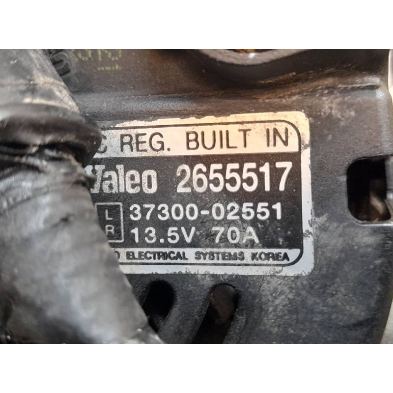 Recambio de alternador para kia picanto 1.1 lx referencia OEM IAM 3730002551 2655517 - Rojo 3