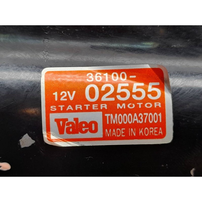 Recambio de motor arranque para kia picanto 1.1 lx referencia OEM IAM 3610002555 TM000A37001 VALEO - Rojo 2