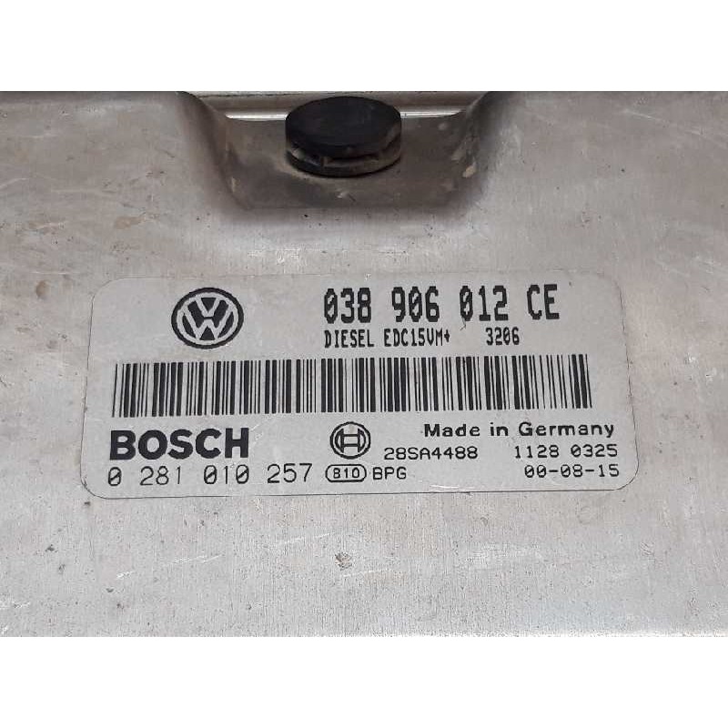 Recambio de centralita motor uce para skoda fabia (6y2/6y3) comfort referencia OEM IAM 0281010257 038906012CE - Azul 3