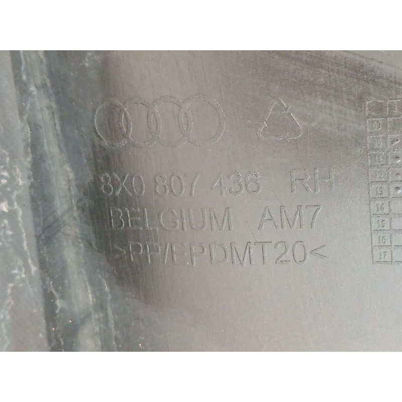Recambio de paragolpes delantero para audi a1 (8x1, 8xk) 1.6 tdi referencia OEM IAM 8X0807436 - Marrón 2