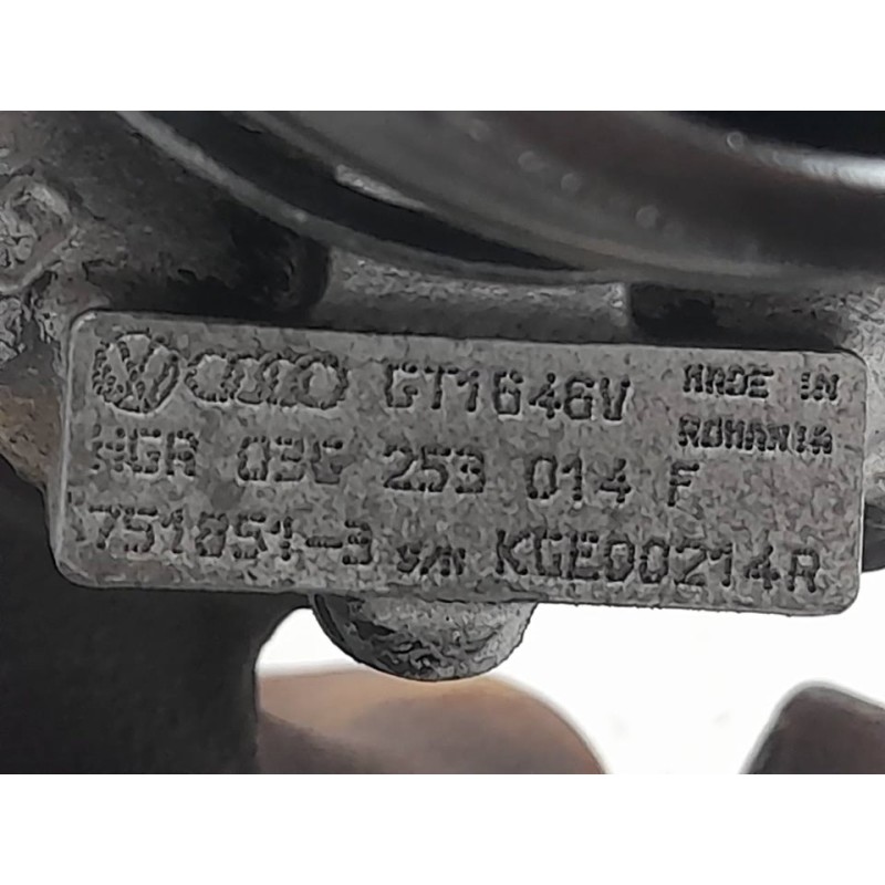 Recambio de turbocompresor para volkswagen touran (1t2) edition referencia OEM IAM 03G253014F - Negro 2