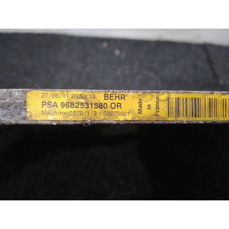 Recambio de condensador / radiador aire acondicionado para citroën c4 picasso millenium referencia OEM IAM 9682531580  BEHR 3