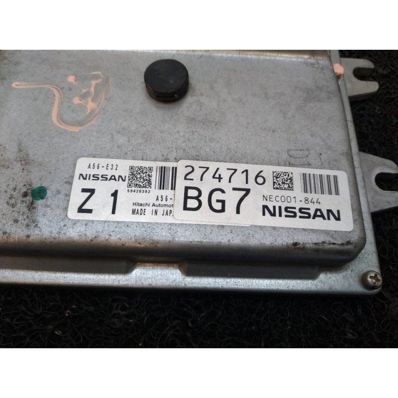 Recambio de centralita motor uce para nissan micra (k13) acenta referencia OEM IAM 274716BG7 - Rojo 2