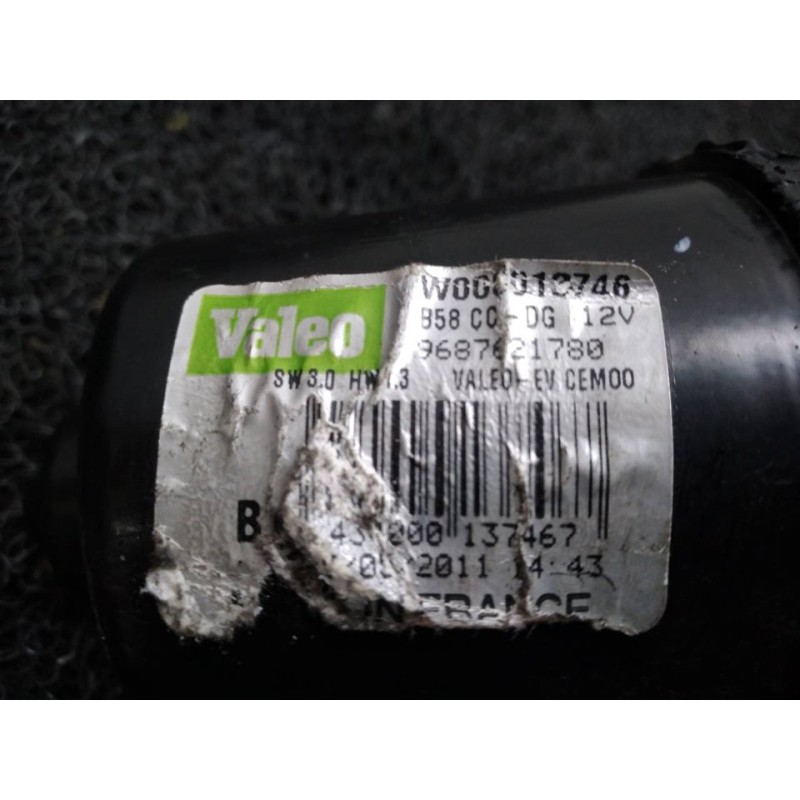 Recambio de motor limpia delantero para citroën c4 picasso millenium referencia OEM IAM 9687621780 3