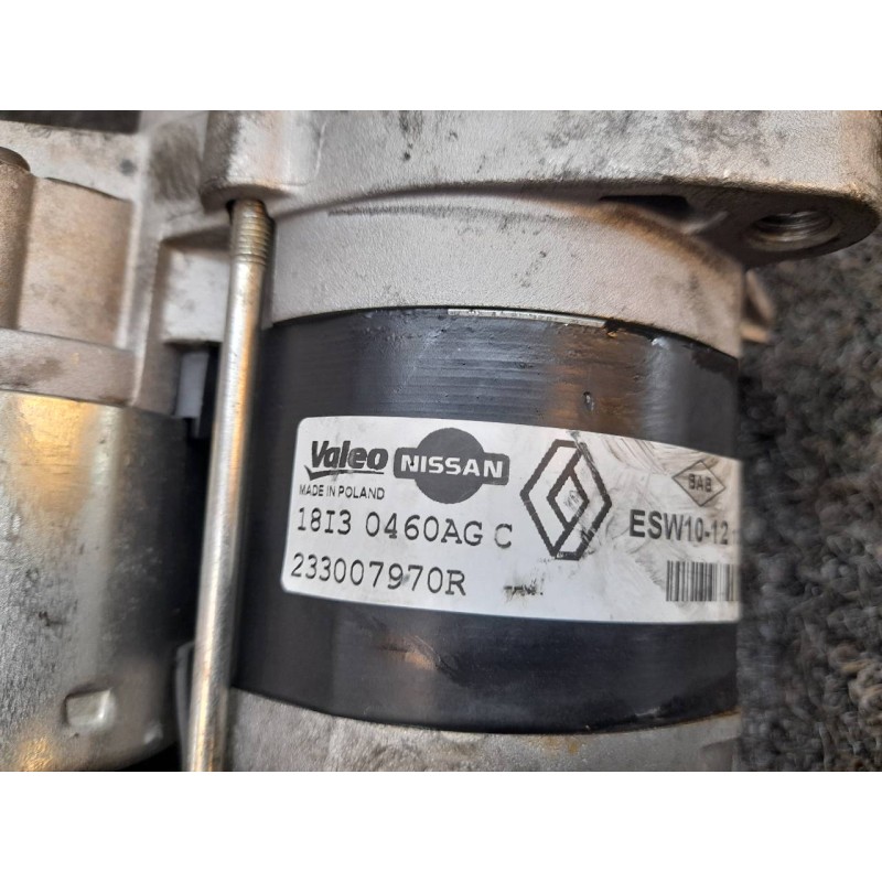 Recambio de motor arranque para renault clio iv technofeel referencia OEM IAM 23300797R 18I3040AGC VALEO - Gris 4