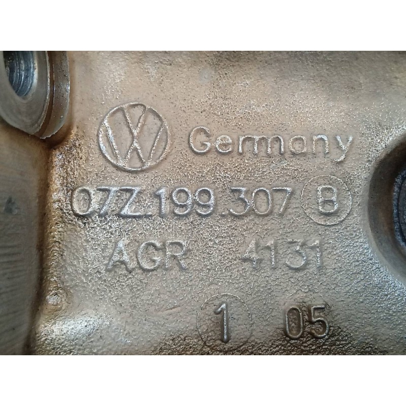 Recambio de soporte motor izquierdo para volkswagen touareg (7la) tdi v10 referencia OEM IAM 07Z199307B - Gris 4