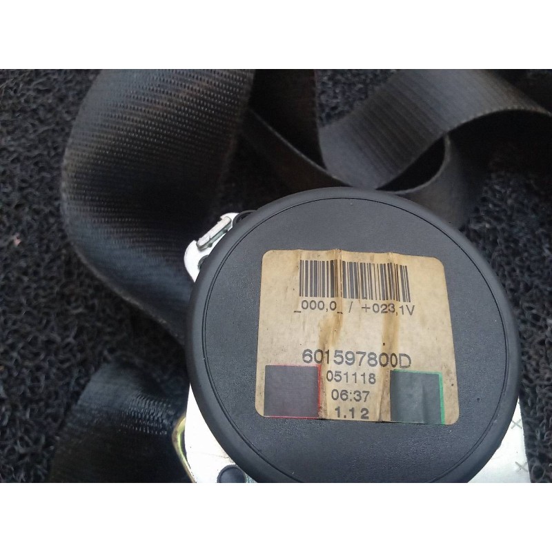 Recambio de cinturon seguridad trasero central para ford focus c-max (cap) ambiente (d) referencia OEM IAM 601597800D 2