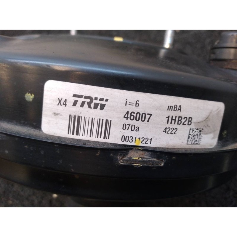 Recambio de servofreno para nissan micra (k13) acenta referencia OEM IAM 460071HB2B 00311221 TRW - Rojo 3