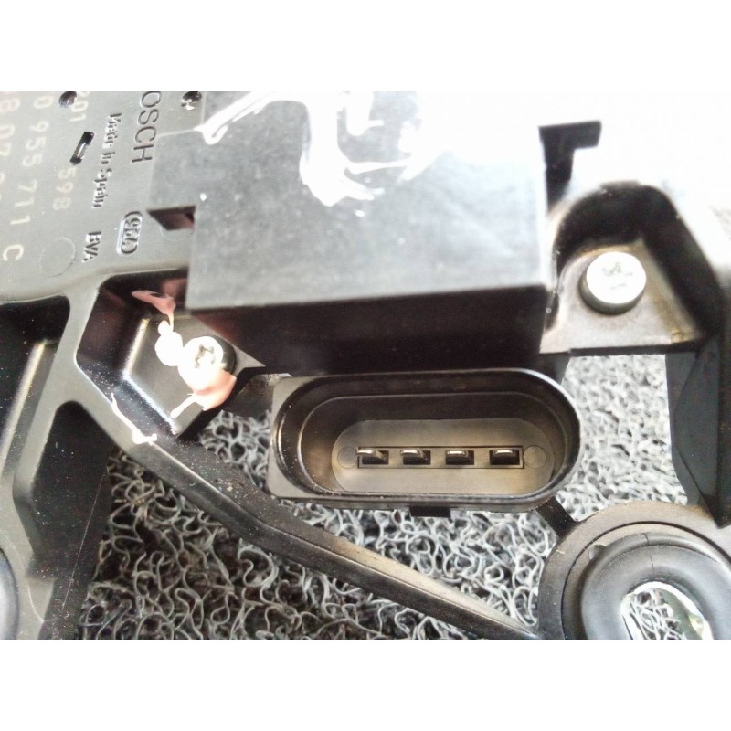Recambio de motor limpia trasero para volkswagen touran (1t2) edition referencia OEM IAM 0390201598 1T0955711C - Negro 2