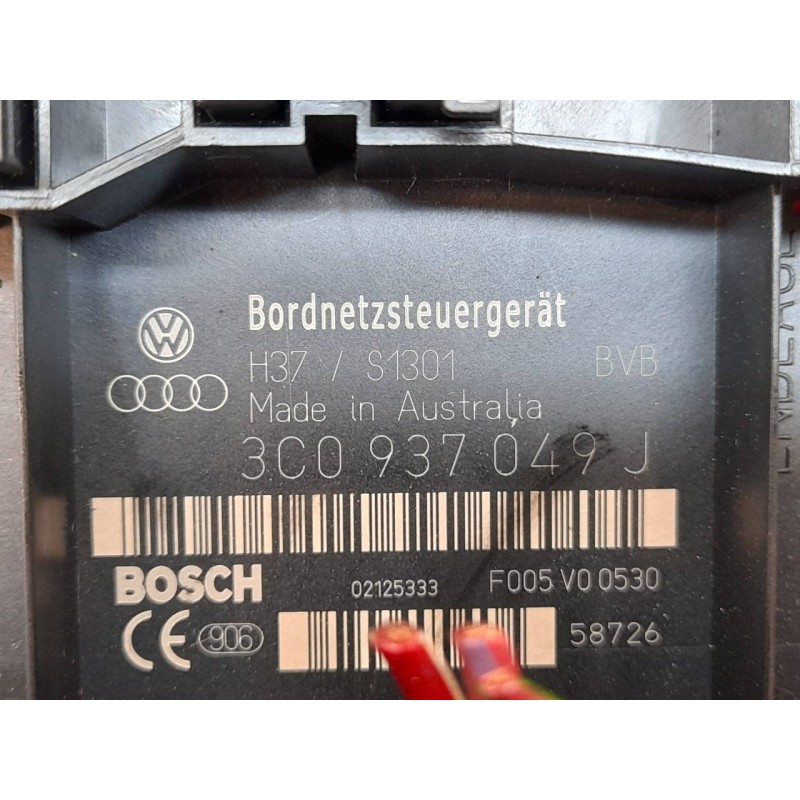 Recambio de caja reles / fusibles para volkswagen passat variant (3c5) advance referencia OEM IAM 3C0937049J F005V00530 2