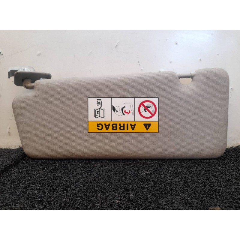 Recambio de parasol derecho para renault clio iv technofeel referencia OEM IAM - Gris 2