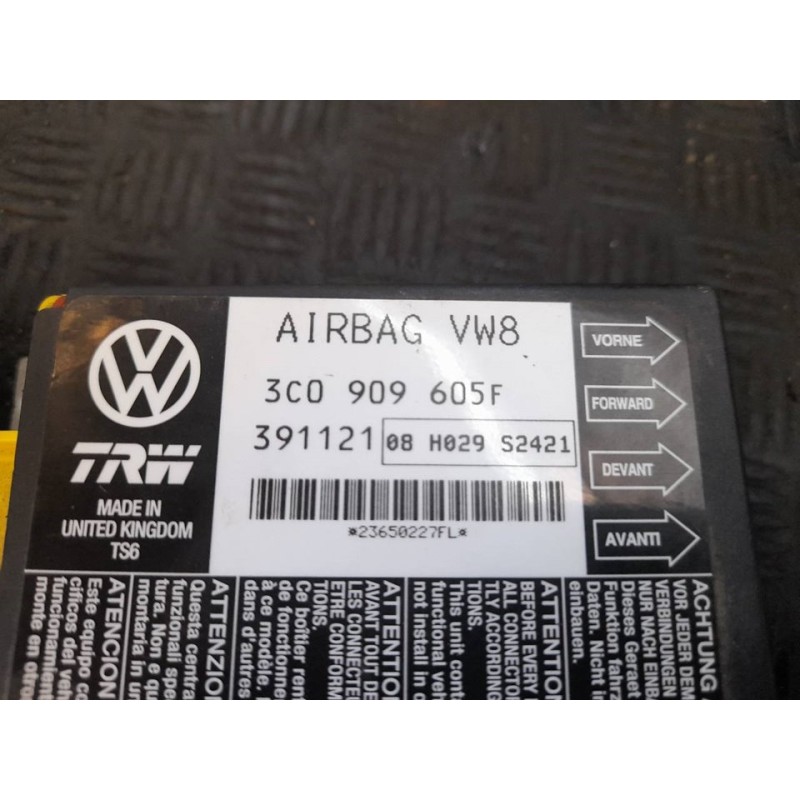 Recambio de kit airbag para volkswagen passat variant (3c5) advance referencia OEM IAM 3C0909605F 3C0880201R 3C0880204B 5