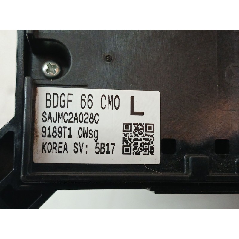 Recambio de mando multifuncion para mazda cx-30 selection 2wd referencia OEM IAM BDGF66CM0L 2