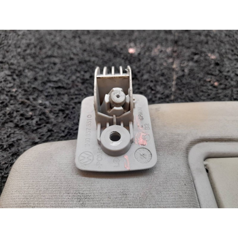 Recambio de parasol izquierdo para volkswagen polo berlina (6n1) concept referencia OEM IAM - Blanco 4