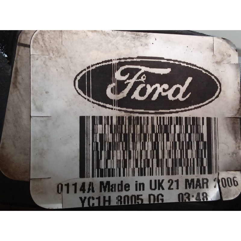 Recambio de radiador agua para ford transit caja cerrada, larga (fy) (2000 =>) ft 350 2.4 referencia OEM IAM YC1H8005DG - Blanco 3