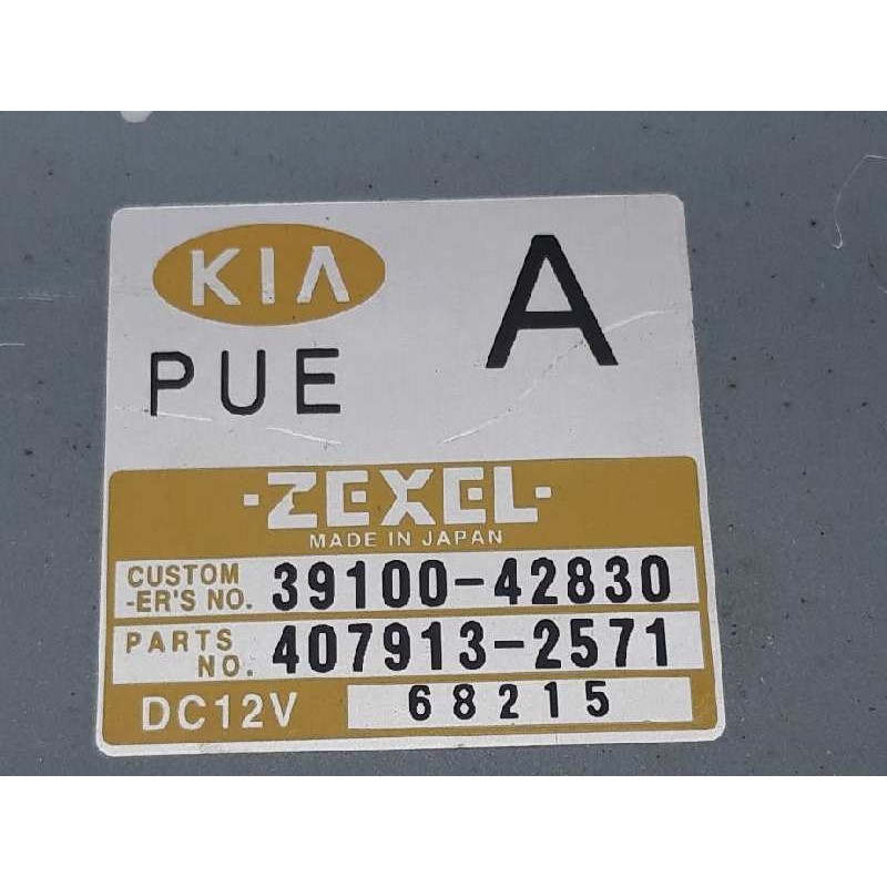 Recambio de centralita motor uce para kia frontier referencia OEM IAM 3910042830 4079132571 68215 - Blanco 3