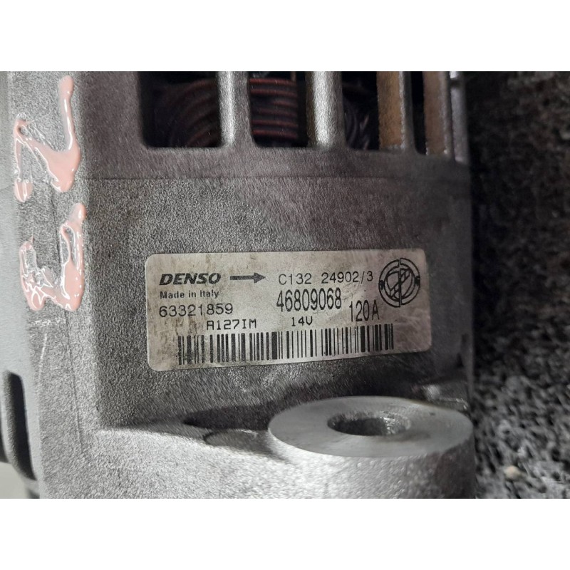 Recambio de alternador para alfa romeo 156 (116) 1.9 jtd distinctive referencia OEM IAM 46809068 - Negro 2