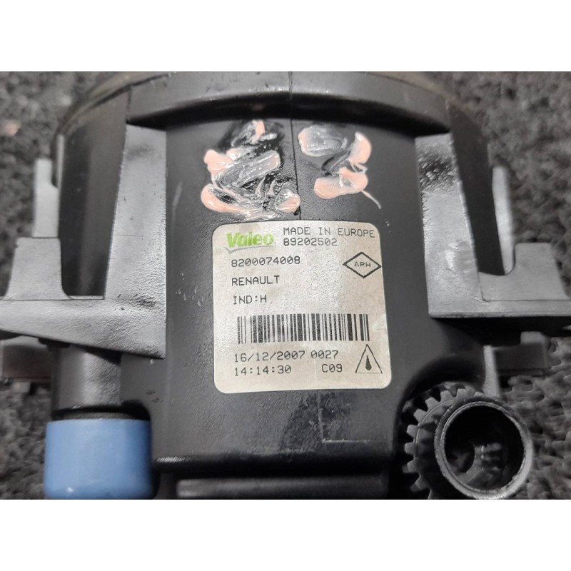 Recambio de faro antiniebla izquierdo para renault laguna iii authentique referencia OEM IAM 8200074008 - Blanco 2