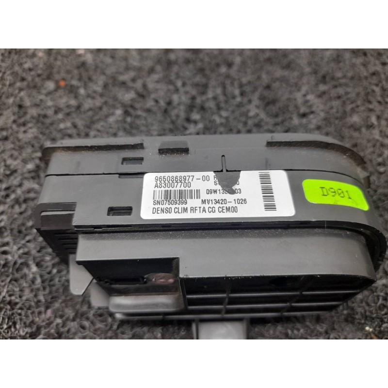 Recambio de mando climatizador para citroën c4 grand picasso cool referencia OEM IAM 9650868977 2