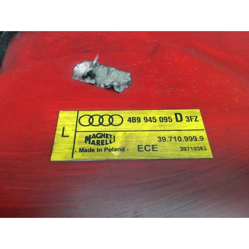Recambio de piloto trasero izquierdo para audi a6 avant (4b5) 1.9 tdi referencia OEM IAM 4B9945095D MAGNETI MARELLI 2