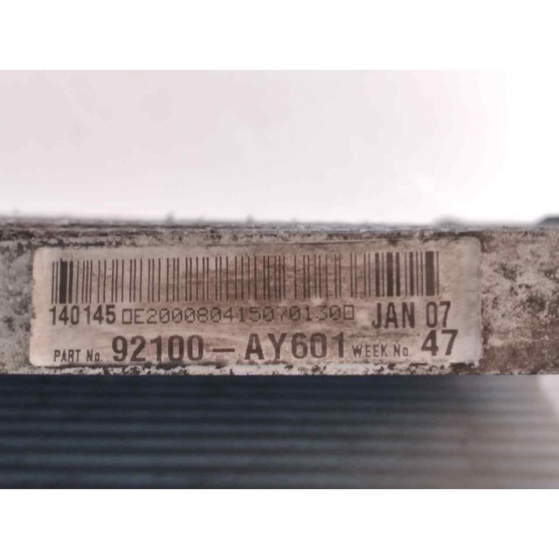 Recambio de condensador / radiador aire acondicionado para nissan note (e11e) acenta referencia OEM IAM 92100AY601 3