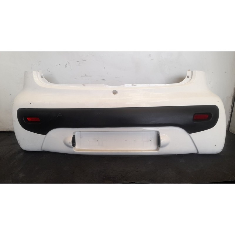 Recambio de paragolpes trasero para citroën c1 sx referencia OEM IAM - Blanco 3