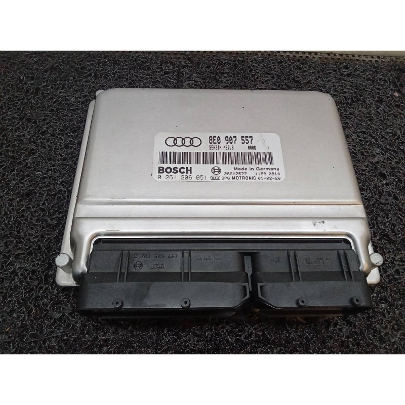 Recambio de centralita motor uce para audi a4 berlina (8e) 2.0 referencia OEM IAM 0261206051 8E0907557 