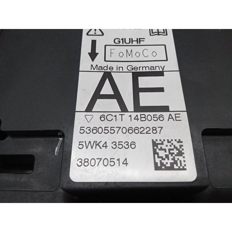 Recambio de centralita check control para ford transit caja cerrada '06 ft 260 k (corto) lkw (camion) referencia OEM IAM 6C1T14B - Blanco 2