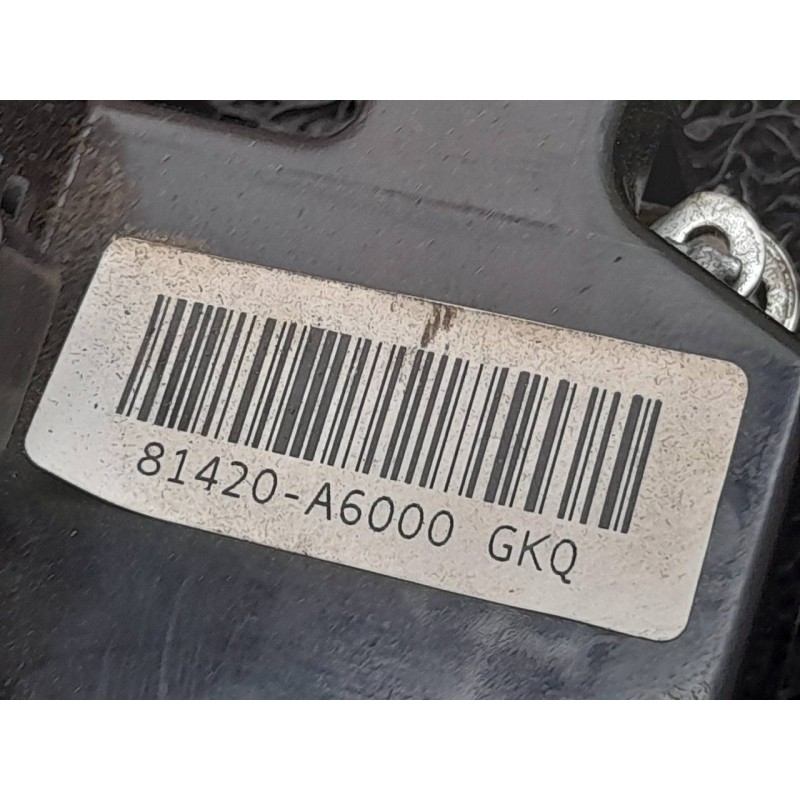 Recambio de cerradura puerta trasera derecha para hyundai i30 (gd) style referencia OEM IAM 81420A6000GKQ - Blanco 2