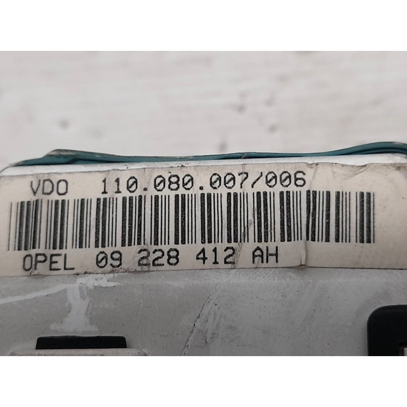 Recambio de cuadro instrumentos para opel omega b elegance berlina referencia OEM IAM 110080007006 09228412AH 24459629 - Gris 9