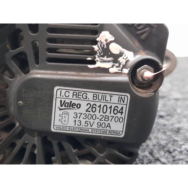 Recambio de alternador para hyundai i30 (gd) style referencia OEM IAM 2610164 373002B700 VALEO - Blanco 5