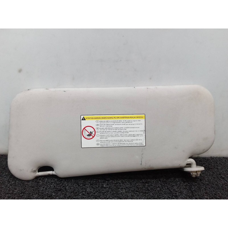 Recambio de parasol derecho para peugeot 207 sport referencia OEM IAM   