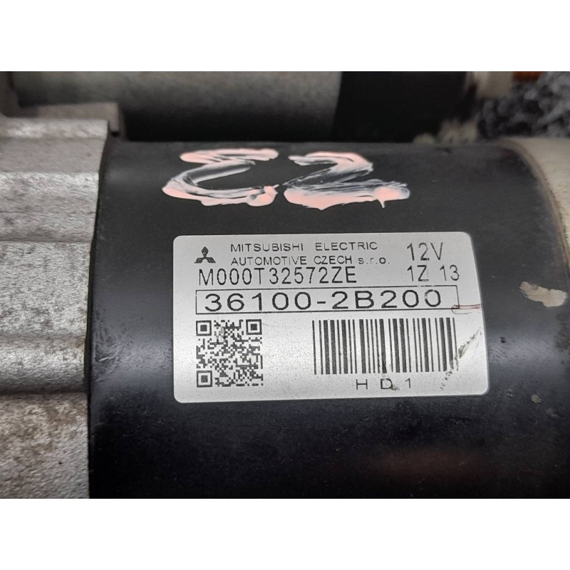 Recambio de motor arranque para hyundai i30 (gd) style referencia OEM IAM 361002B200 M000T32572ZE MITSUBISHI - Blanco 4