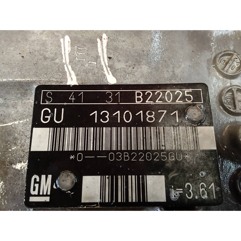 Recambio de caja cambios para opel vectra c berlina comfort referencia OEM IAM 13101871 - Gris 4