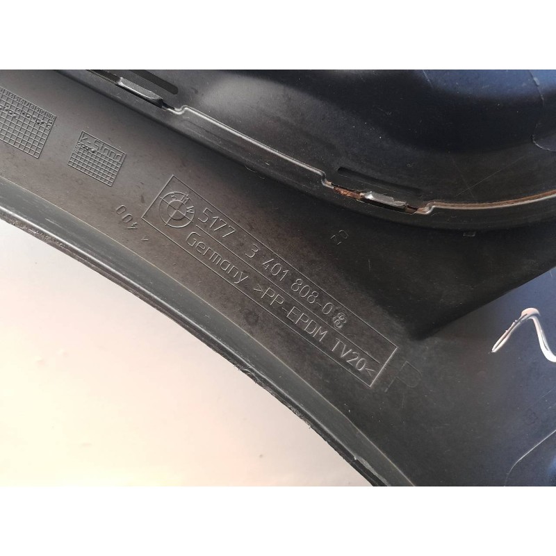 Recambio de aletin delantero derecho para bmw x3 (e83) 3.0d referencia OEM IAM 12125313 - Negro 3