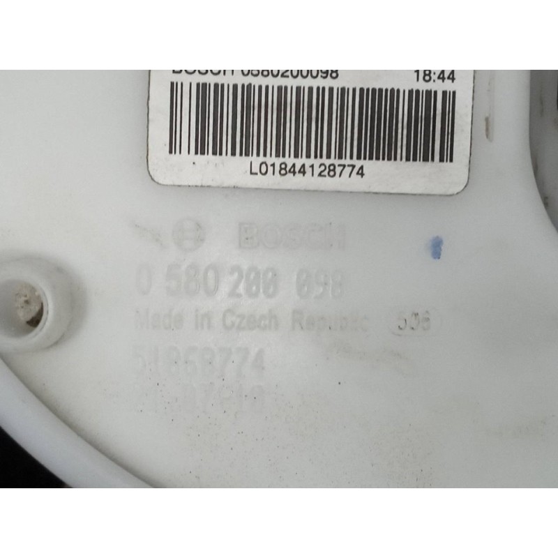 Recambio de aforador para fiat punto (evo) (199) dynamic referencia OEM IAM 0580200098 81868774 - Negro 3