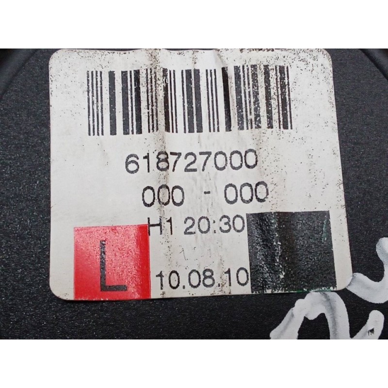 Recambio de cinturon seguridad delantero izquierdo para fiat punto (evo) (199) dynamic referencia OEM IAM 618727000 - Negro 2