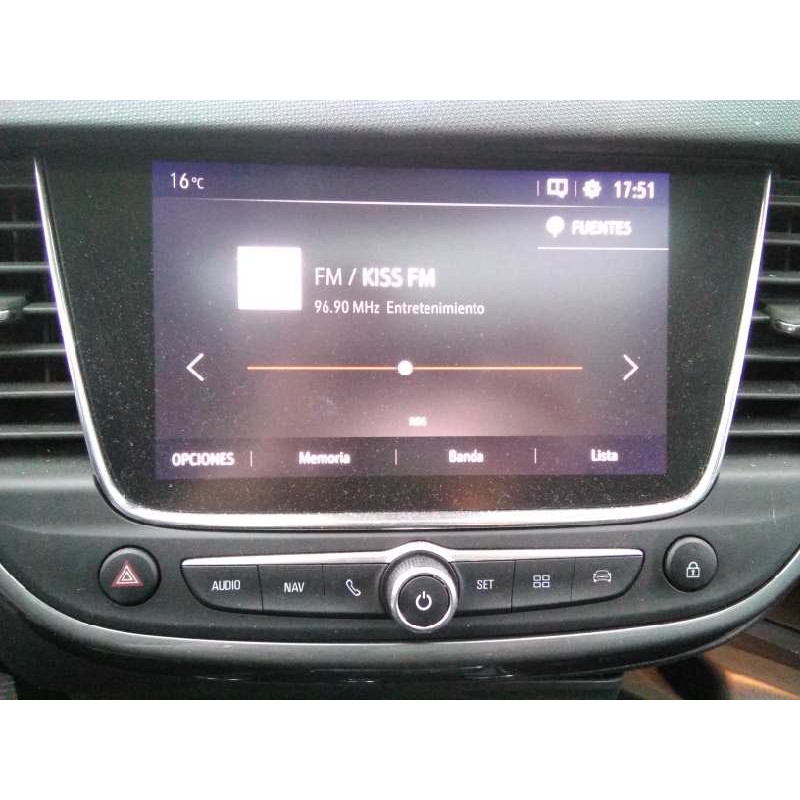 Recambio de pantalla multifuncion para opel crossland x innovation referencia OEM IAM YP001296YX 3139C233 8658B03 - Rojo 3