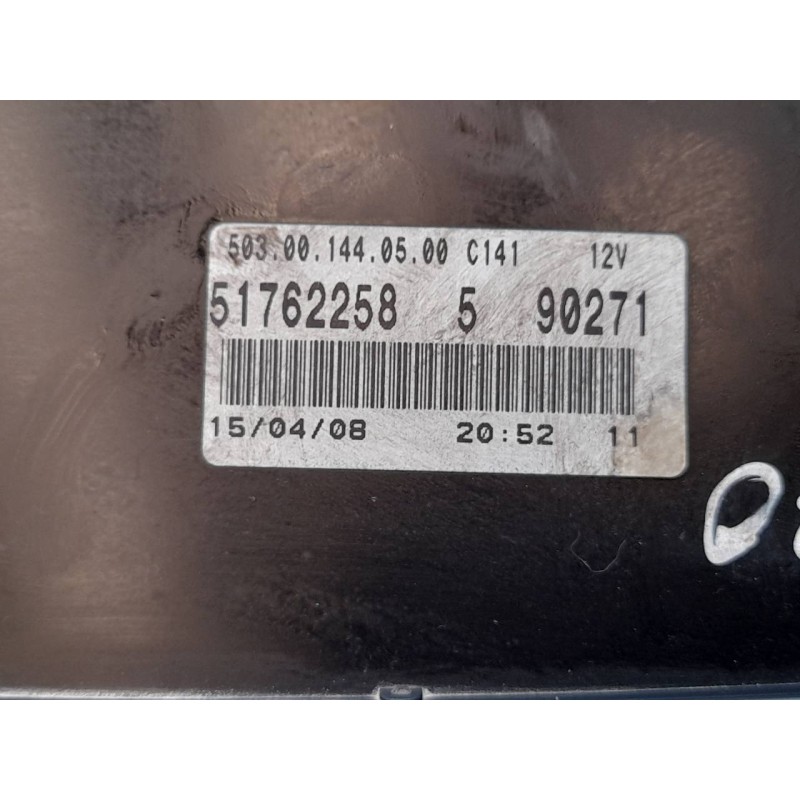 Recambio de cuadro instrumentos para fiat doblo (119) 1.3 16v multijet active com. (55kw) referencia OEM IAM 51762258 5030014405 - Blanco 2
