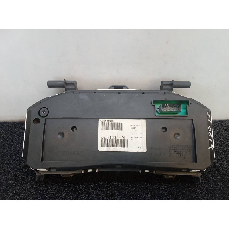 Recambio de cuadro instrumentos para renault clio iii emotion referencia OEM IAM 8200761861M - Blanco 4
