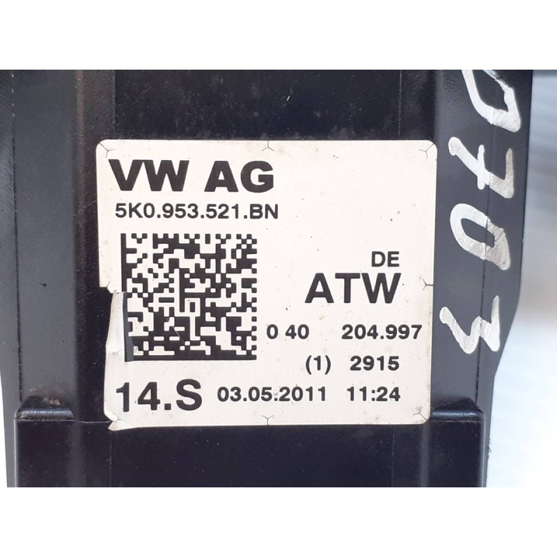 Recambio de mando luces para volkswagen scirocco (137) 2.0 tdi (103kw) bluemotion referencia OEM IAM 5K0953502M 5K0953521BN 3