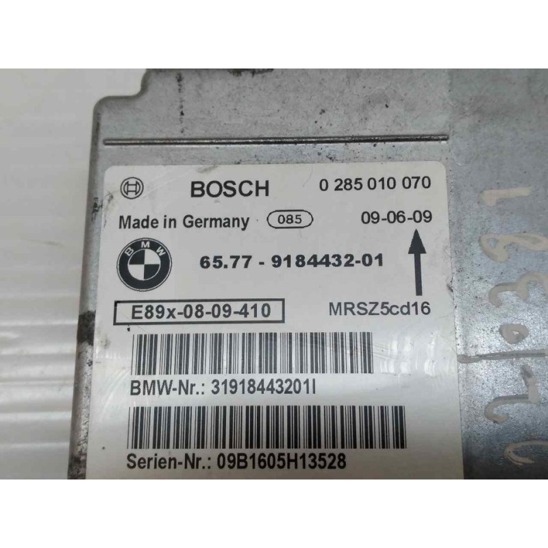 Recambio de centralita airbag para bmw serie 3 berlina (e90) 320d referencia OEM IAM 0285010070 6577918443201 3