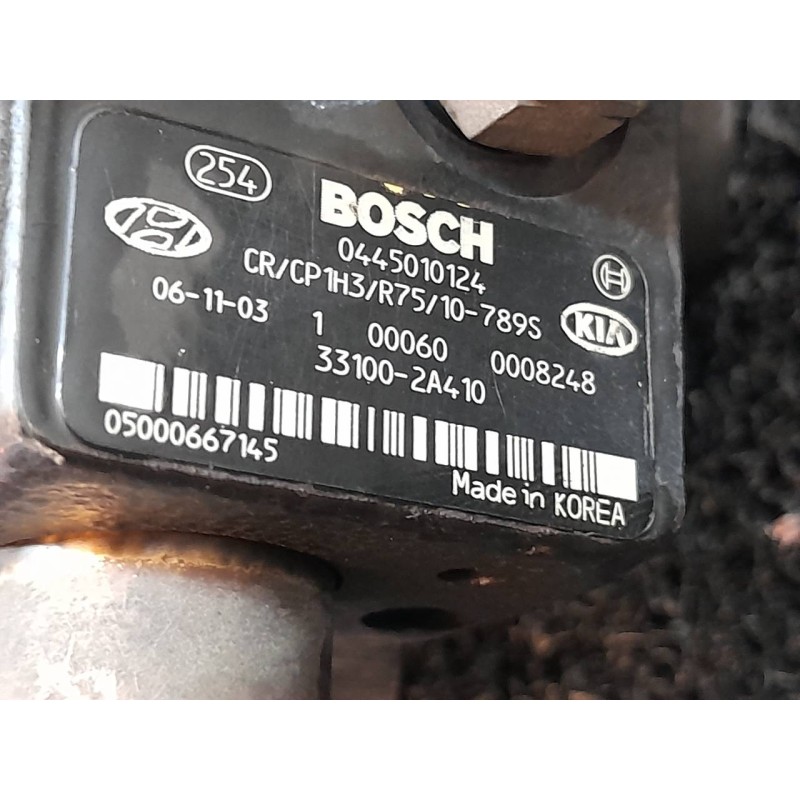 Recambio de bomba inyeccion para hyundai matrix (fc) 1.5 crdi 16v gls referencia OEM IAM 0445010124  BOSCH 6
