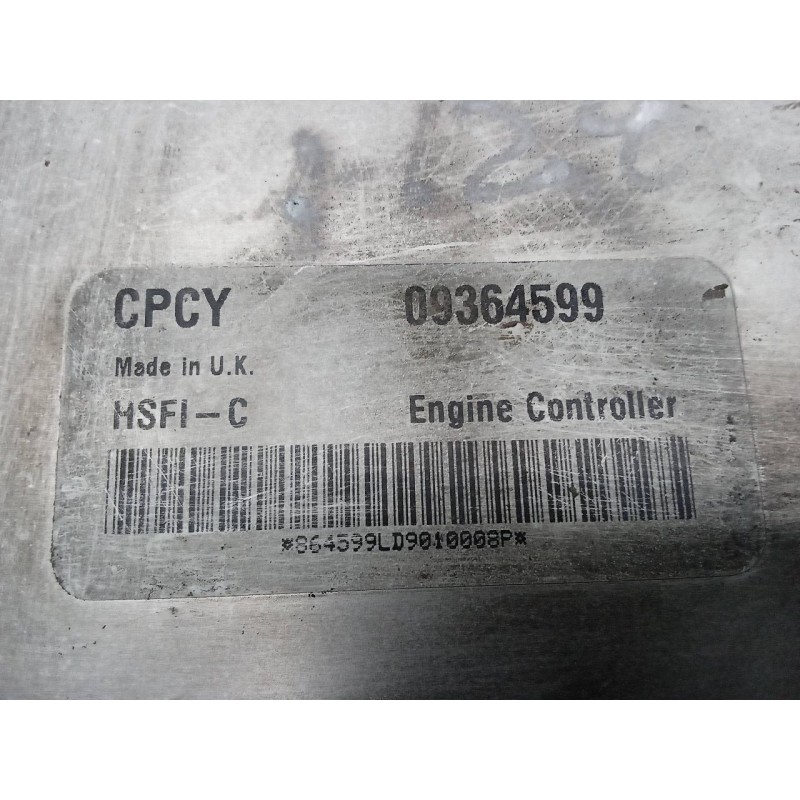 Recambio de centralita motor uce para opel vectra b berlina comfort referencia OEM IAM 09364599 2