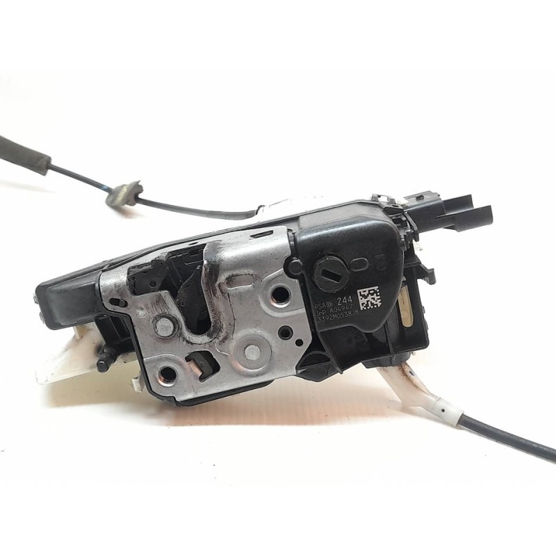 Recambio de cerradura puerta delantera izquierda para citroën c3 attraction referencia OEM IAM 006244 3392M0538J8 - Blanco 3