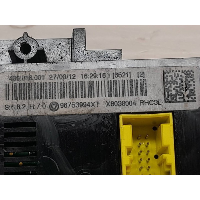 Recambio de mando climatizador para citroën c3 attraction referencia OEM IAM 96753994XT - Blanco 2
