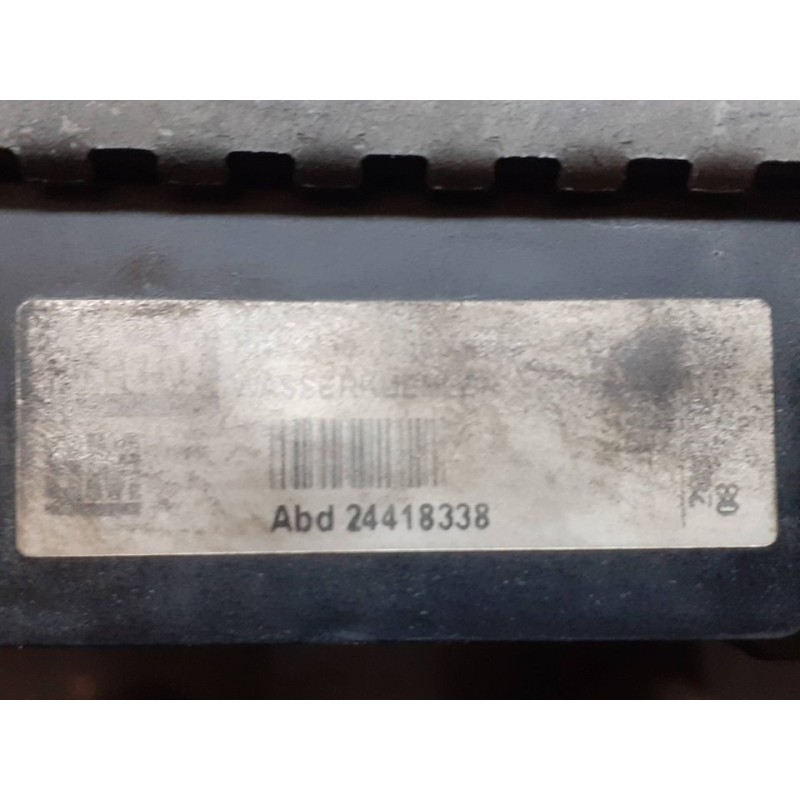 Recambio de radiador agua para saab 9-3 berlina 2.0 t vector referencia OEM IAM 24418338 - Rojo 2